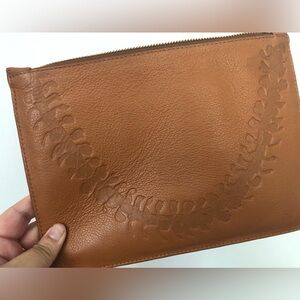 Mahina Made Leather Clutch